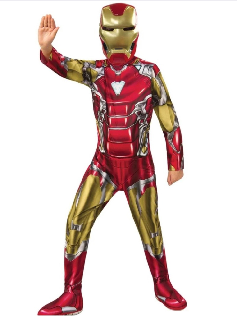 Rubie's Marvel Avengers Iron Man Kids Superhero Costume - Red & Gold